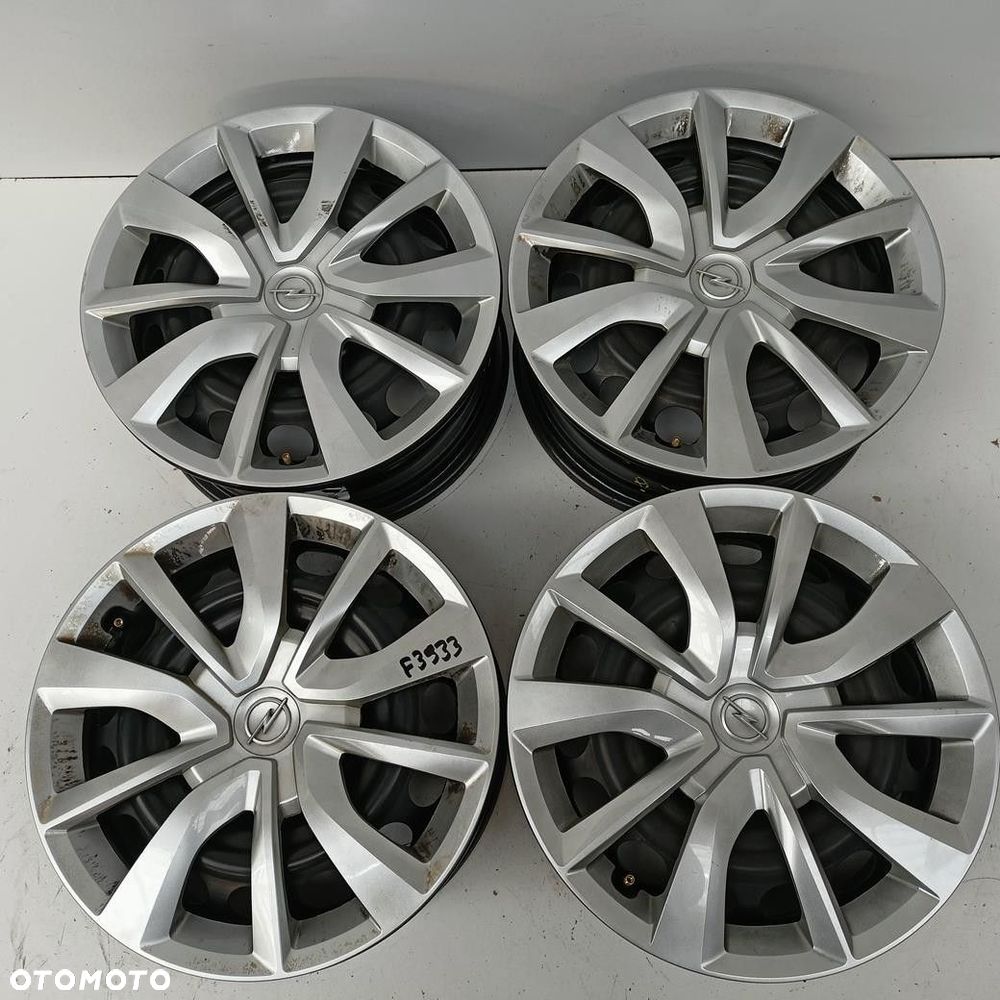 Felgi 4x108 15 Opel Corsa F + Kołpaki 4szt (F3933) - 1