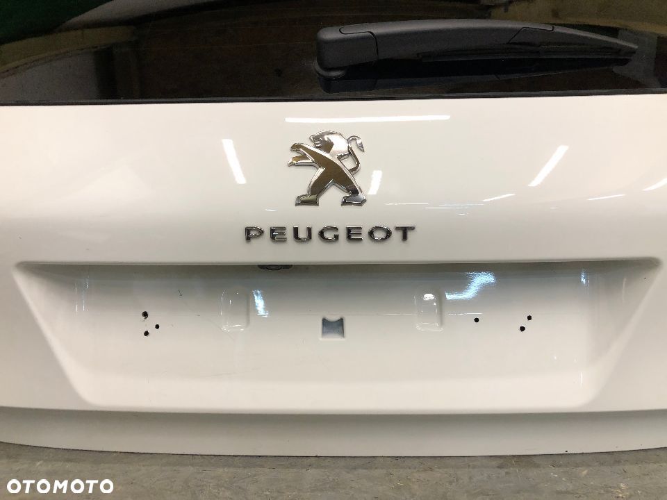 PEUGEOT 308 II T9 HB LIFT KLAPA BAGAŻNIKA TYŁ BIAŁA EWP EWPA - 3
