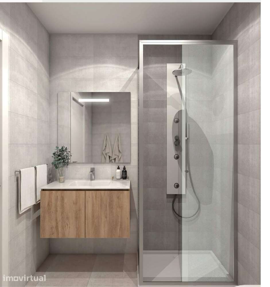 Apartamento T4 Duplex Novo com Varanda e Garagem - Grande imagem: 5/9