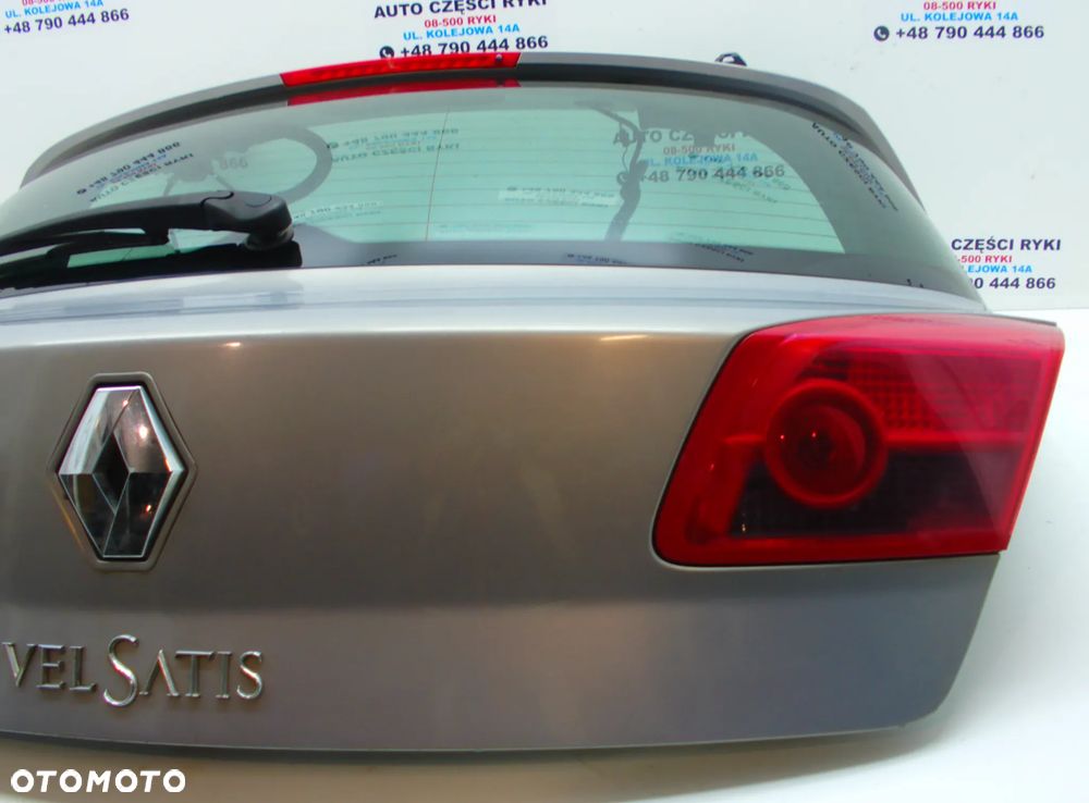 Renault Vel Satis Klapa bagażnika Szyba - 2