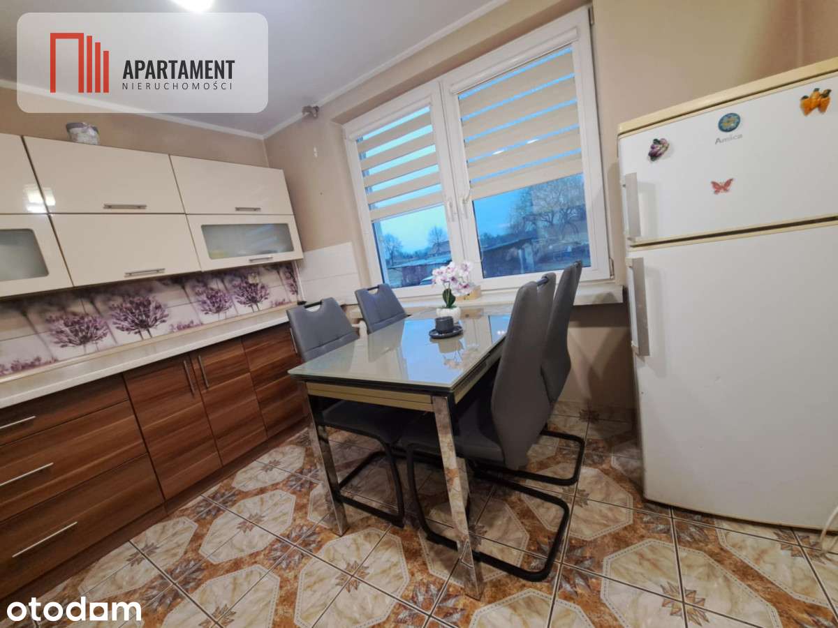 Duże 3 pokojowe na parterze z balkonem i garażem