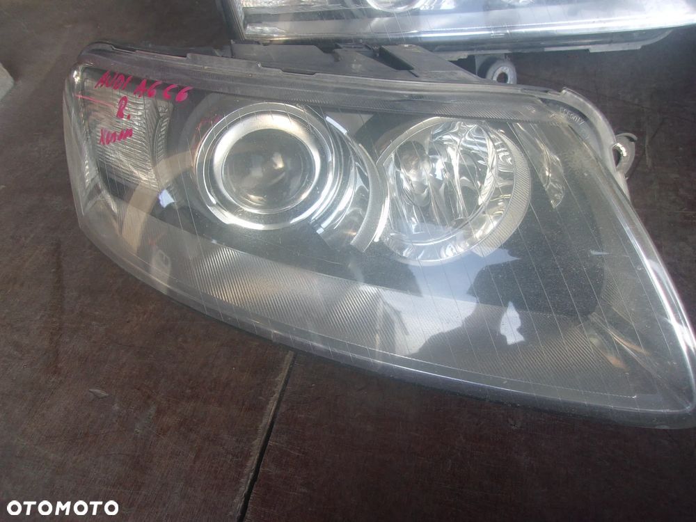 AUDI A6 C6 LAMPA PRZEDNIA PRAWA LEWA BI-XENON 4F0941003AK EUROPA - 4