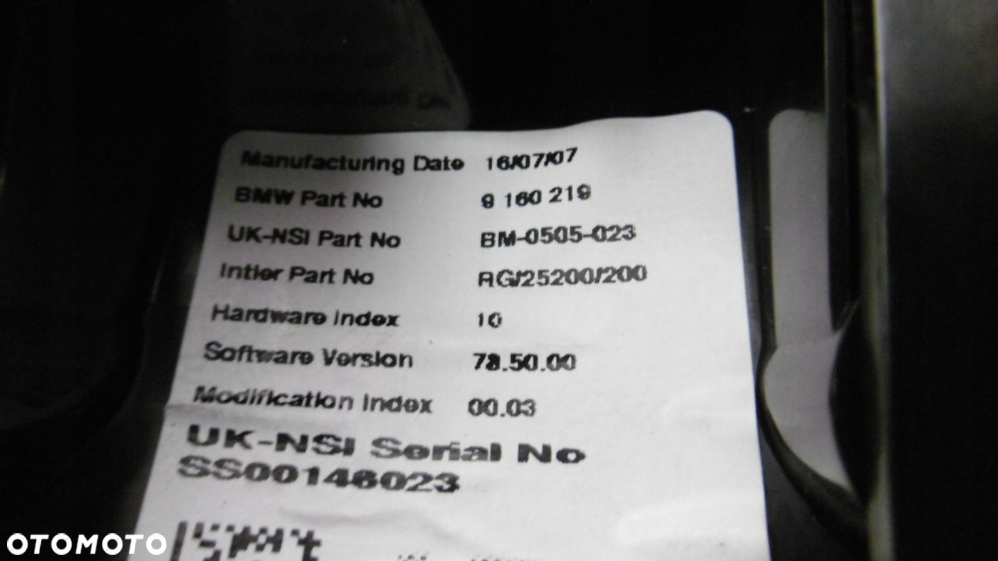 MINI COOPER R56 LICZNIK ZEGARY OBROTOMIERZ 9178743 - 3