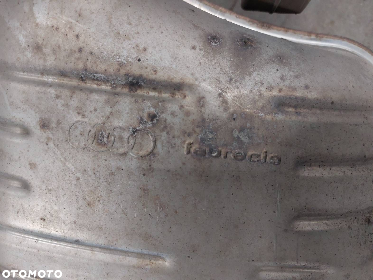 TŁUMIK WYDECH KOŃCOWY + ŚRODKOWY AUDI A6 C6 2.4 V6 4F0253411N - 6