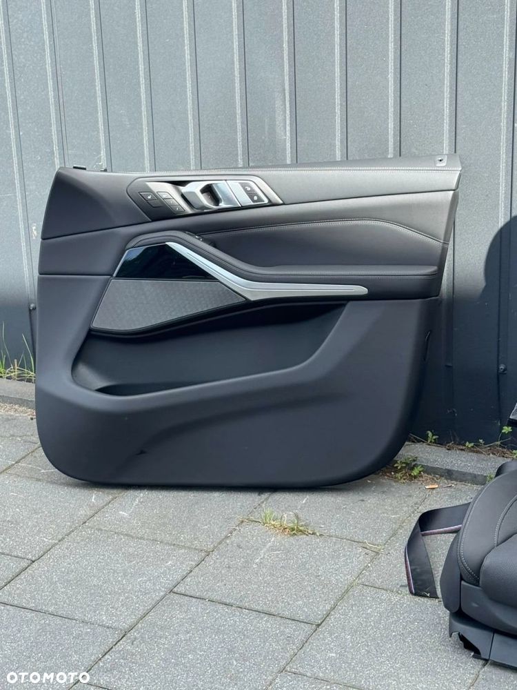 FOTELE TAPICERKA BMW X5 G05 INDIVIDUAL SKÓRA PEŁNA CZARNA MASAŻ GRZANE KOMFORT - 8