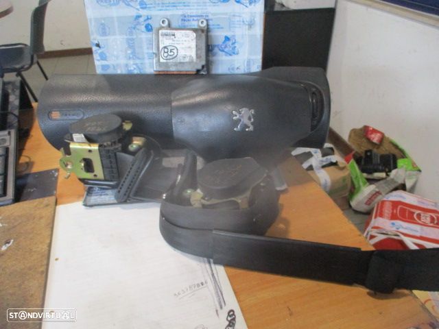 Kit Airbags 9642928880  96441166ZR  600237000  9644903280  96361057XX  96361056XX    PEUGEOT 206 2002 1.4I 75CV 3P CINZA SEM TABLIER - 1