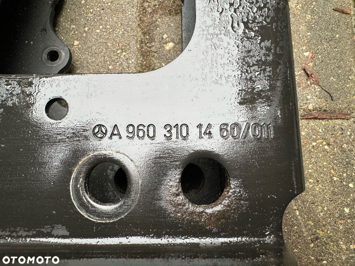 MOCOWANIE ZAWIESZENIE KABINY WIEŻYCZKA ACTROS MP 4 A9603101260 A9603101460 - 2