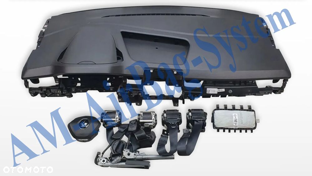 RENAULT KANGOO III Deska Poduszki Pasy AirBag Konsola Kokpit Regeneracja Naprawa - 1