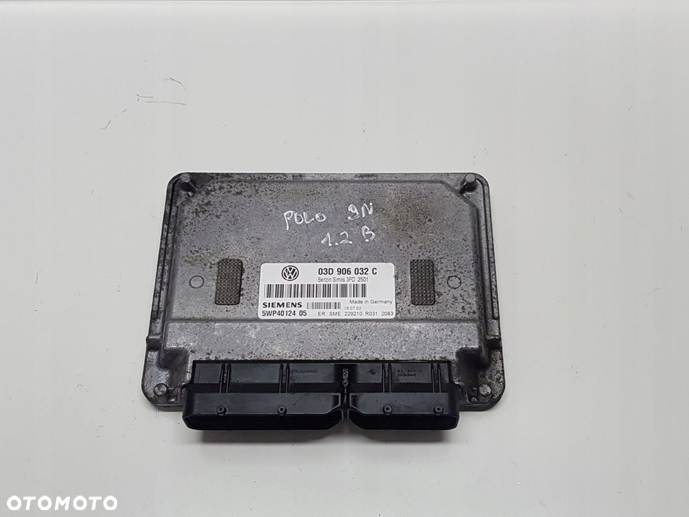 POLO 9N 1.2 KOMPUTER MODUŁ 03D906032C 5WP4012405 - 1