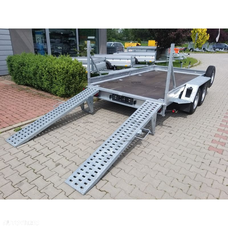 Autocar Remorca  pentru  utilaje de constructii cu doua axe si cu sistem de franare K3035N - 5