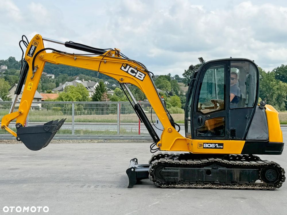 JCB 8061 * Koparka gąsienicowa * STAN BDB - 4