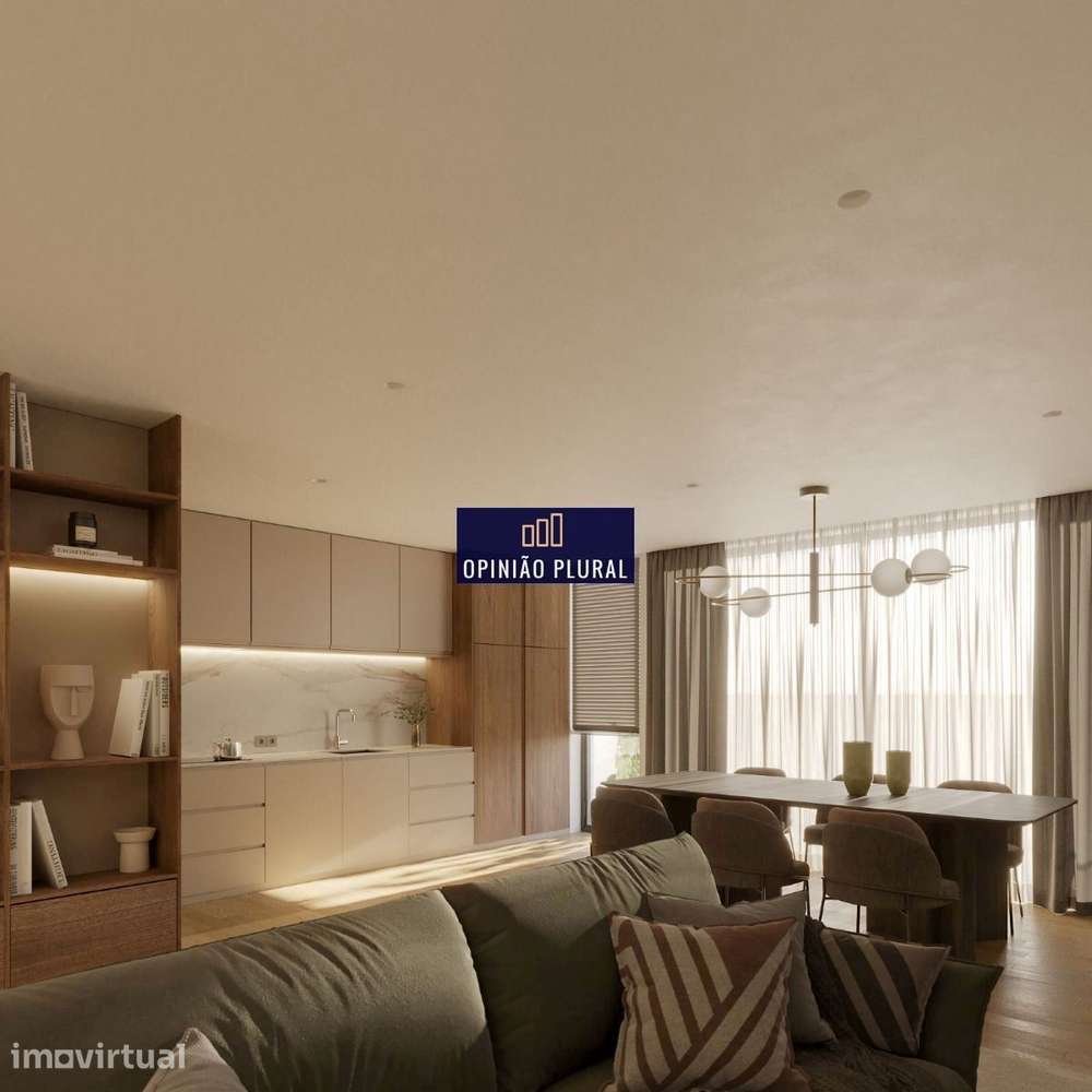 Conforto e Modernidade: Apartamento T2 Novo na Madalena - Grande imagem: 5/17