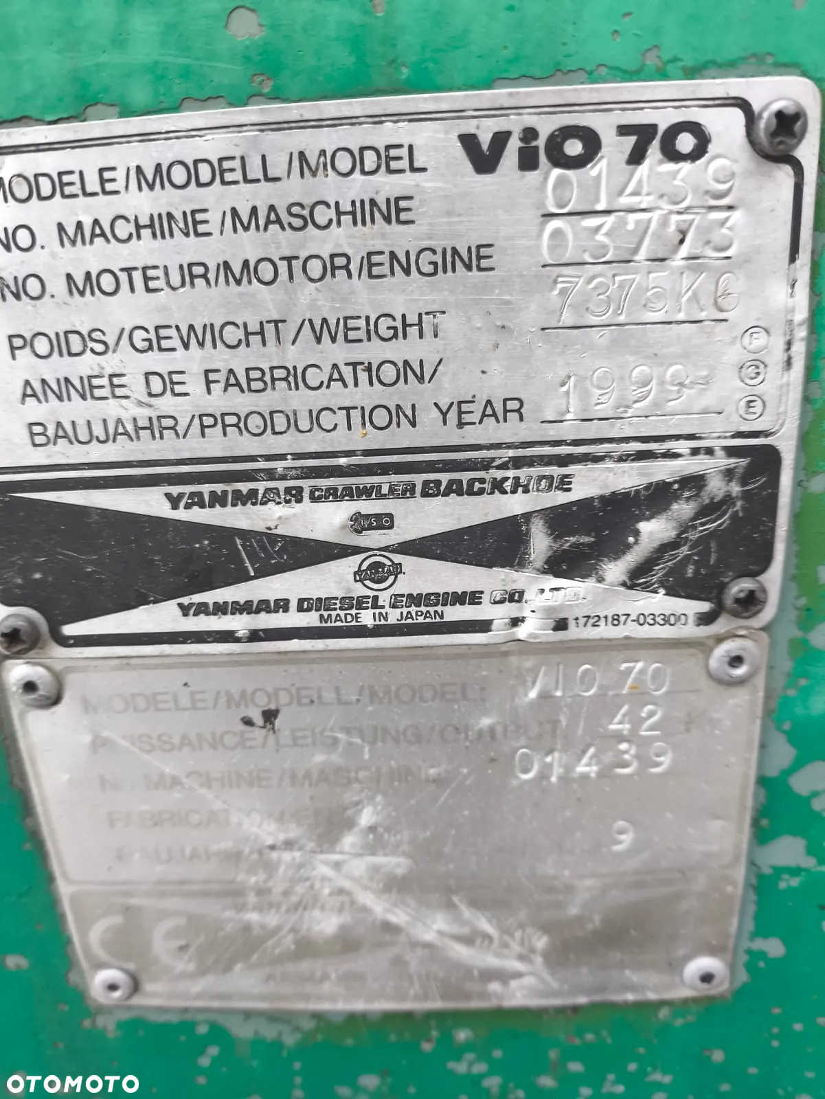 Yanmar vio70 - 10