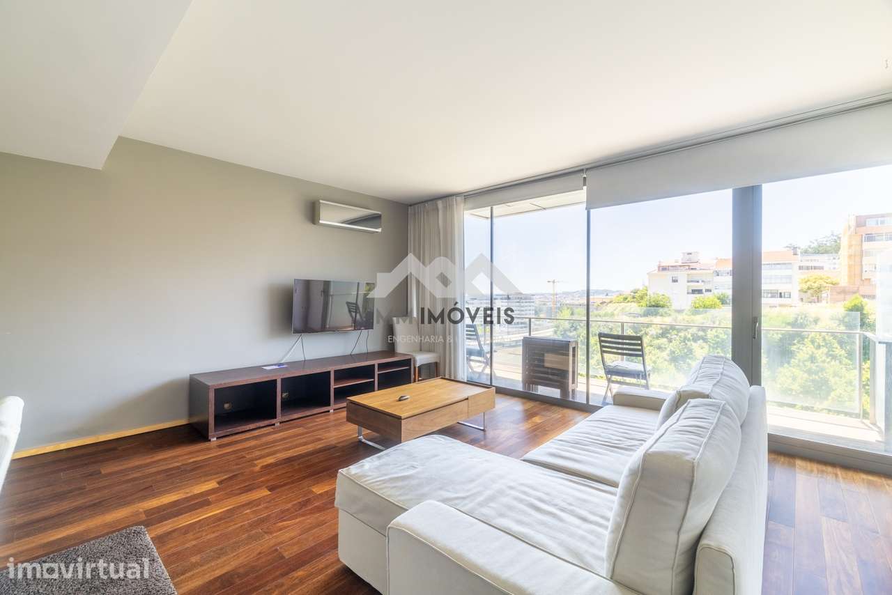 Apartamento T1 | Arrendamento | Mobilado | Equipado | Varanda | Garage - Grande imagem: 4/21