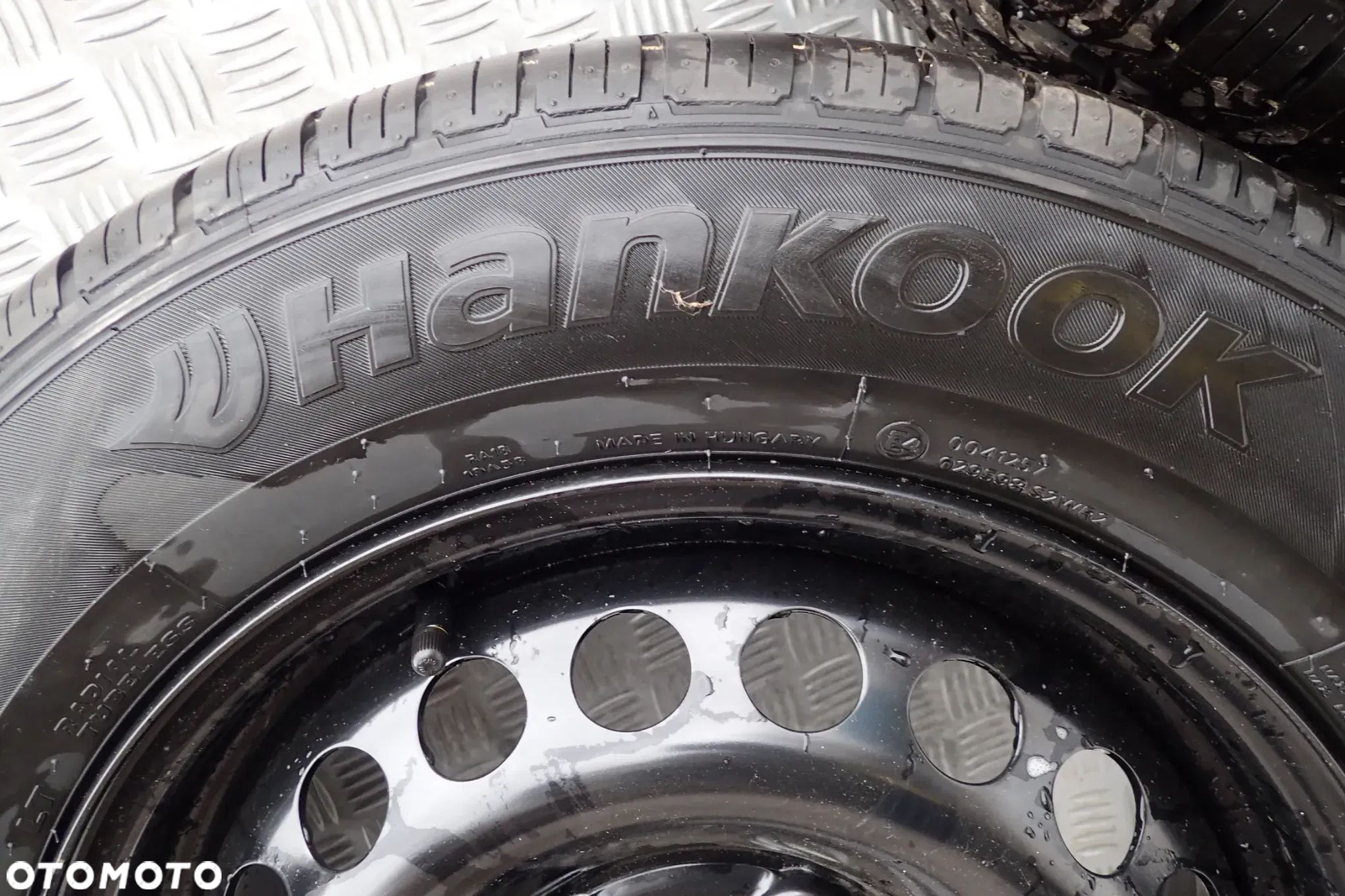 KOŁA FELGI STALOWE VW T5 T6 6,5JX16 ET 51 5X120 7LA601027 Z OPONAMI HANKOOK LATO 205/65/16C 4X8MM 2024ROK KOMPLET - 3