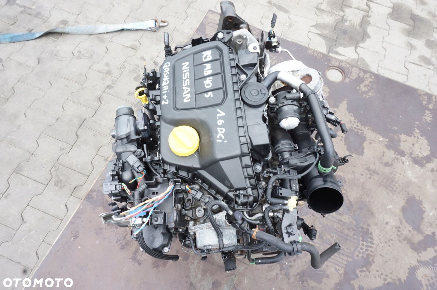 SILNIK R9M B405 NISSAN RENAULT 1.6 DCI 78 TYS KM KOMPLETNY - 8