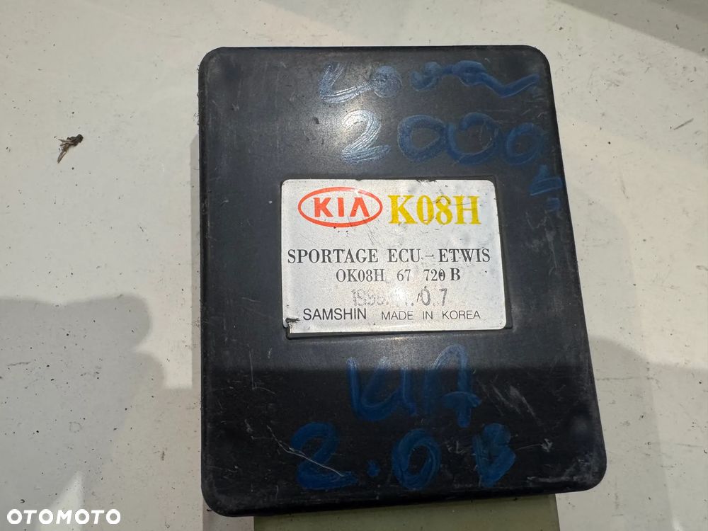 Moduł | Sterownik | Komputer | Kia Sportage 2.0 00' - ECU ETWIS 0608H 67 720 B - 1