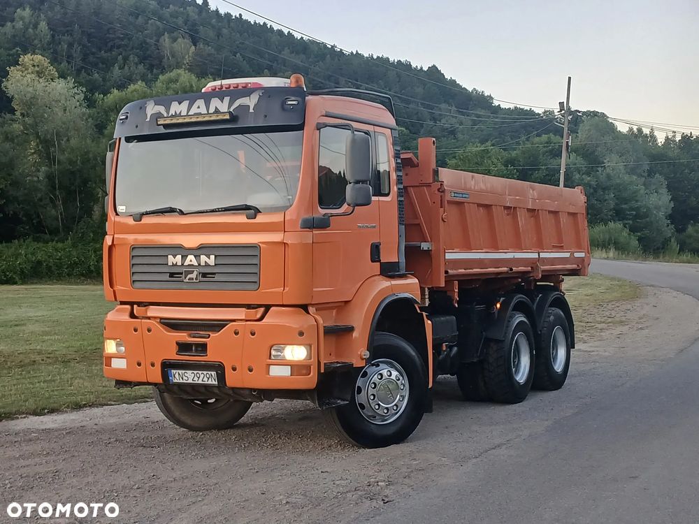 MAN TGA 26 460 KM BORDMATIC MEILLER KIPPER Stare tacho Perfekcyjny Zaczep - 3