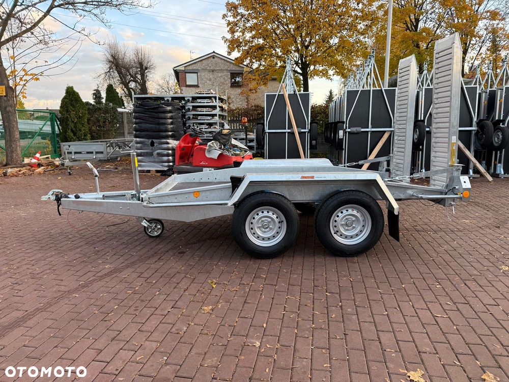 Neptun Przyczepa do przewozu sprzętu budowlanego Neptun LOADMAX N35-350 2bld 3,5x1,7 3500kg 2 osie pod koparke koparka walec MOTOMUS - 3