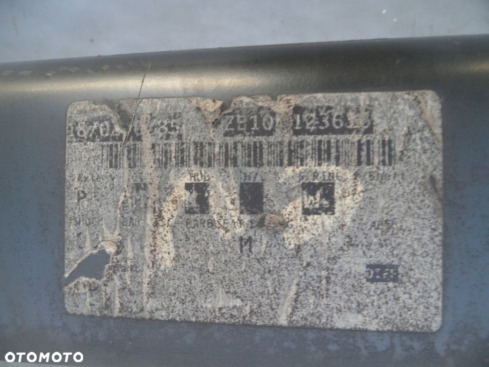 OŚ TYLNA BELKA ZAWIESZENIA TYŁ NISSAN LEAF ZE1 ZE10 - 6
