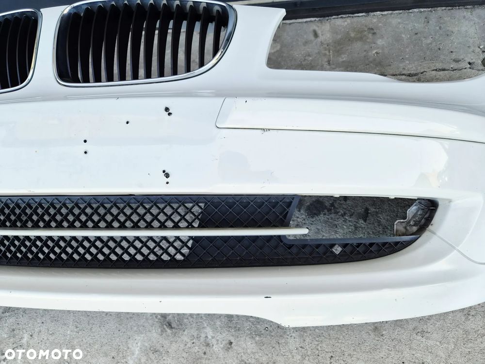 Zderzak Przód Przedni BMW 1 E81 E87 Lift 07-11 Alpinweiss 300 - 10