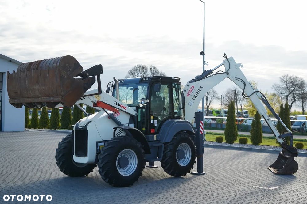 Terex TLB 990 / KOPARKO-ŁADOWARKA / KOMPLET ŁYŻEK / 3 300 MTH / - 11