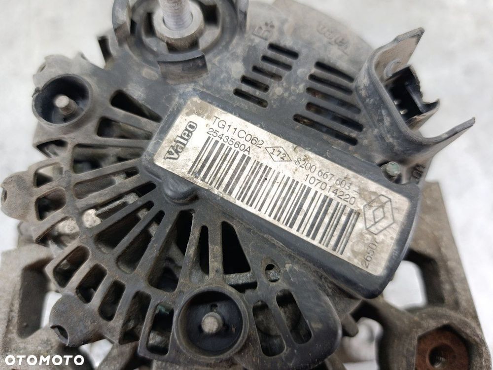 ALTERNATOR RENAULT MASTER II 8200667603  TG11C062  2543560A  VALEO 2.5 DCI - 6