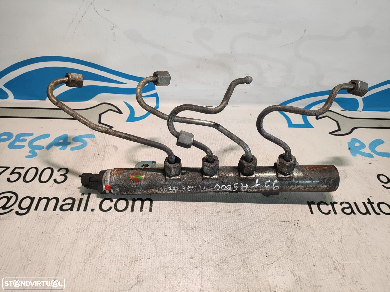 REGUA INJETOR INJETORES ALFA ROMEO GT 937 1.9 JTD 16V 150CV 937A5000 0445214058 55209575 ALFA 159 147 FIAT CROMA INJECTOR INJECTORES - 1