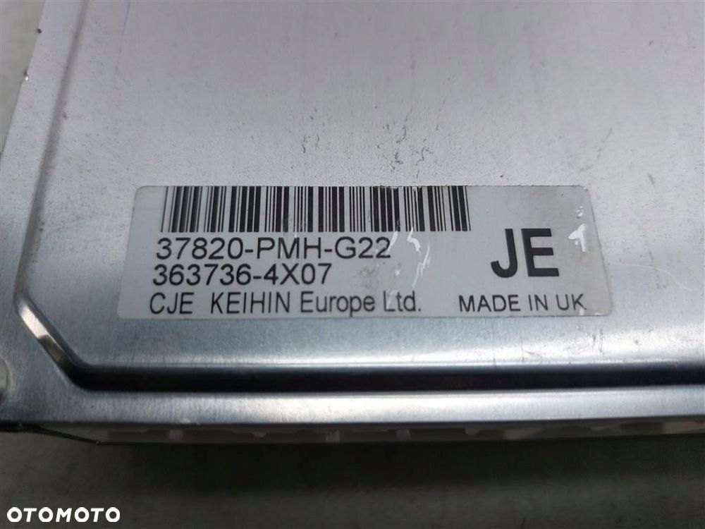 Komputer sterownik silnika Honda Civic VII 2000-2006 3637364X07 ORYGINAŁ 37820-PMH-G22 - 4