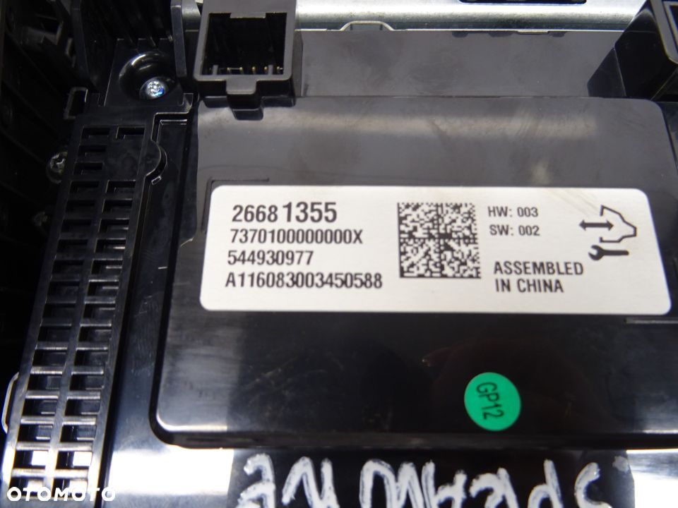 OPEL INSIGNIA LIFT HB RADIO NAWIGACJA EKRAN NAWIGACJI 26681355 - 7
