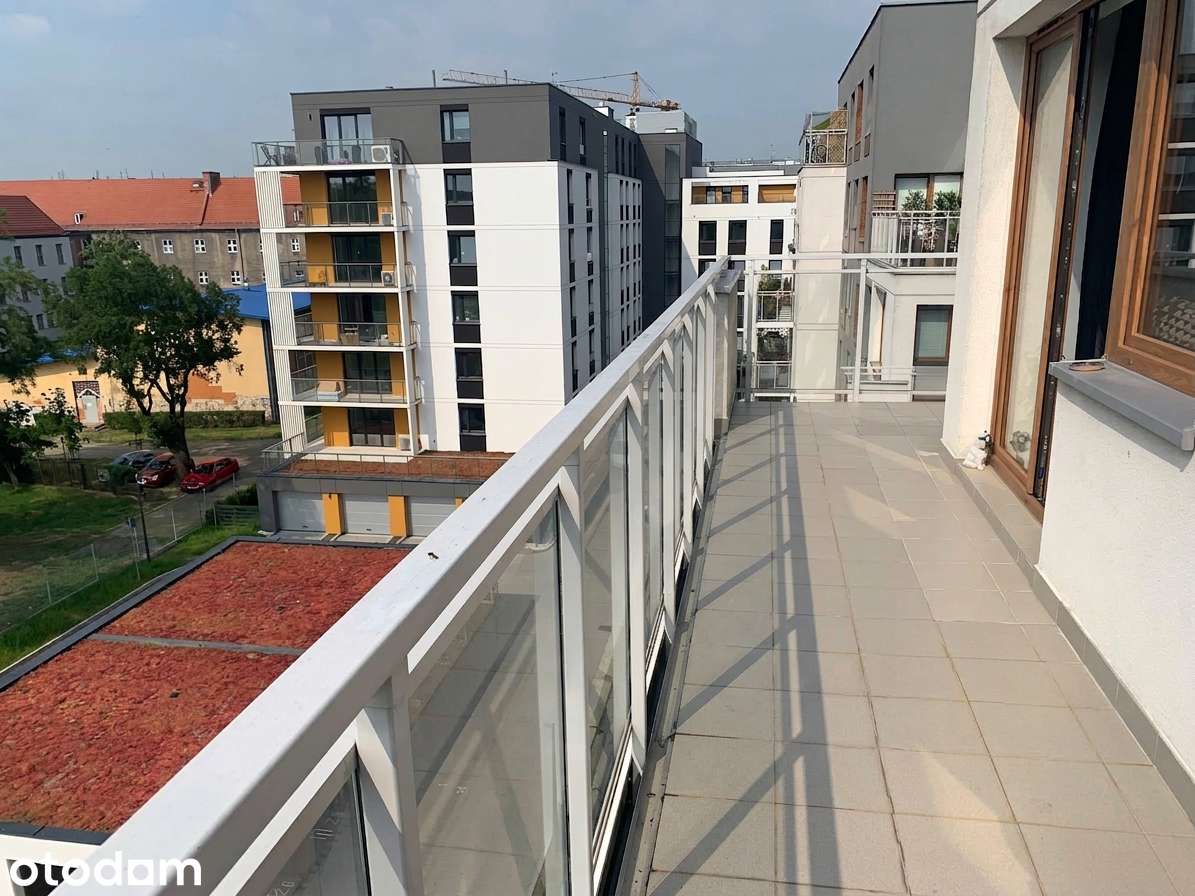 Kawalerka 40m2 z tarasem i widokiem - Tarnogaj Krzyki