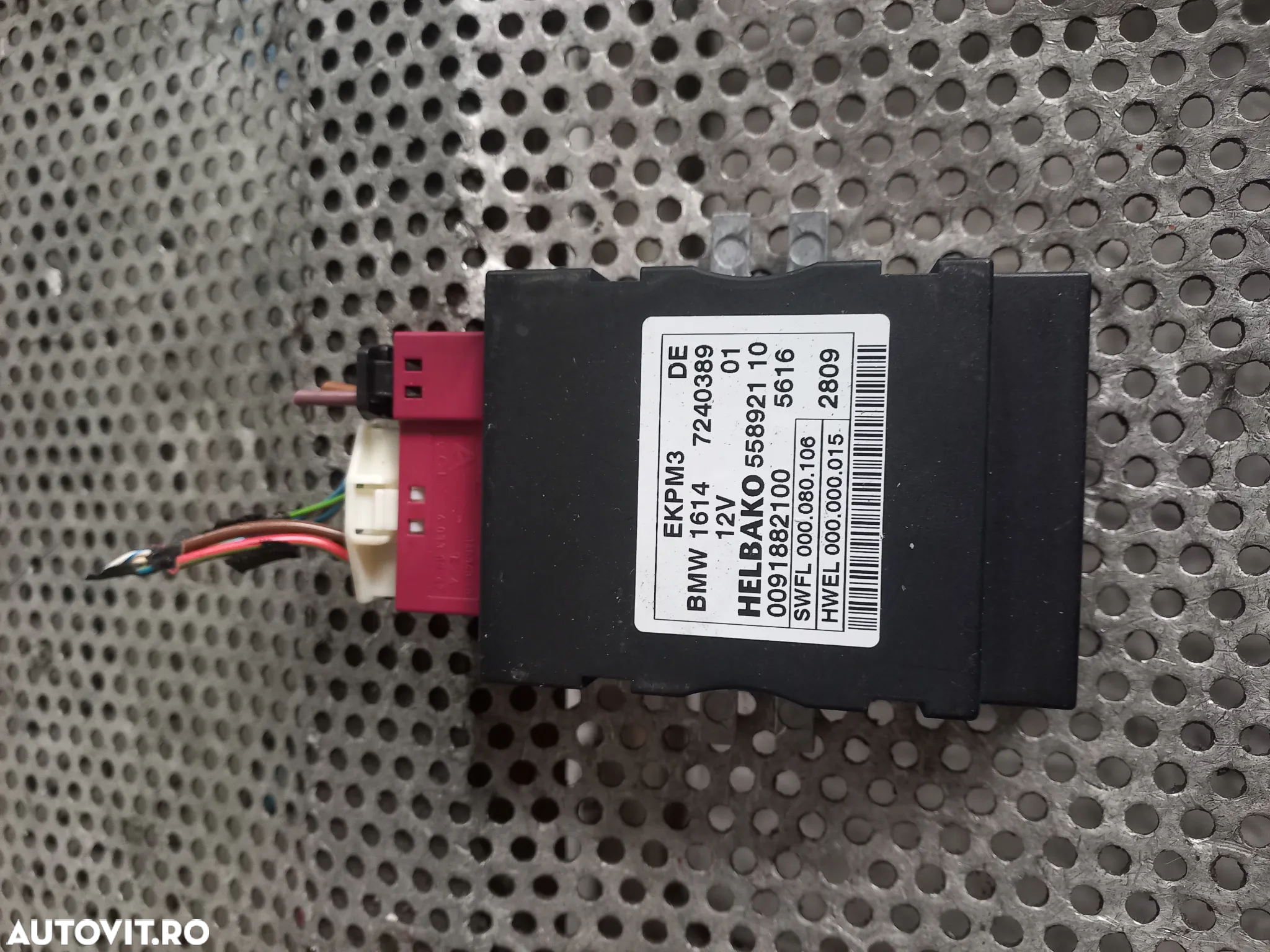 Releu Pompa Combustibil Bmw Seria 5/7 F10 F11 F01 F02 Motor N57 Cod - 4