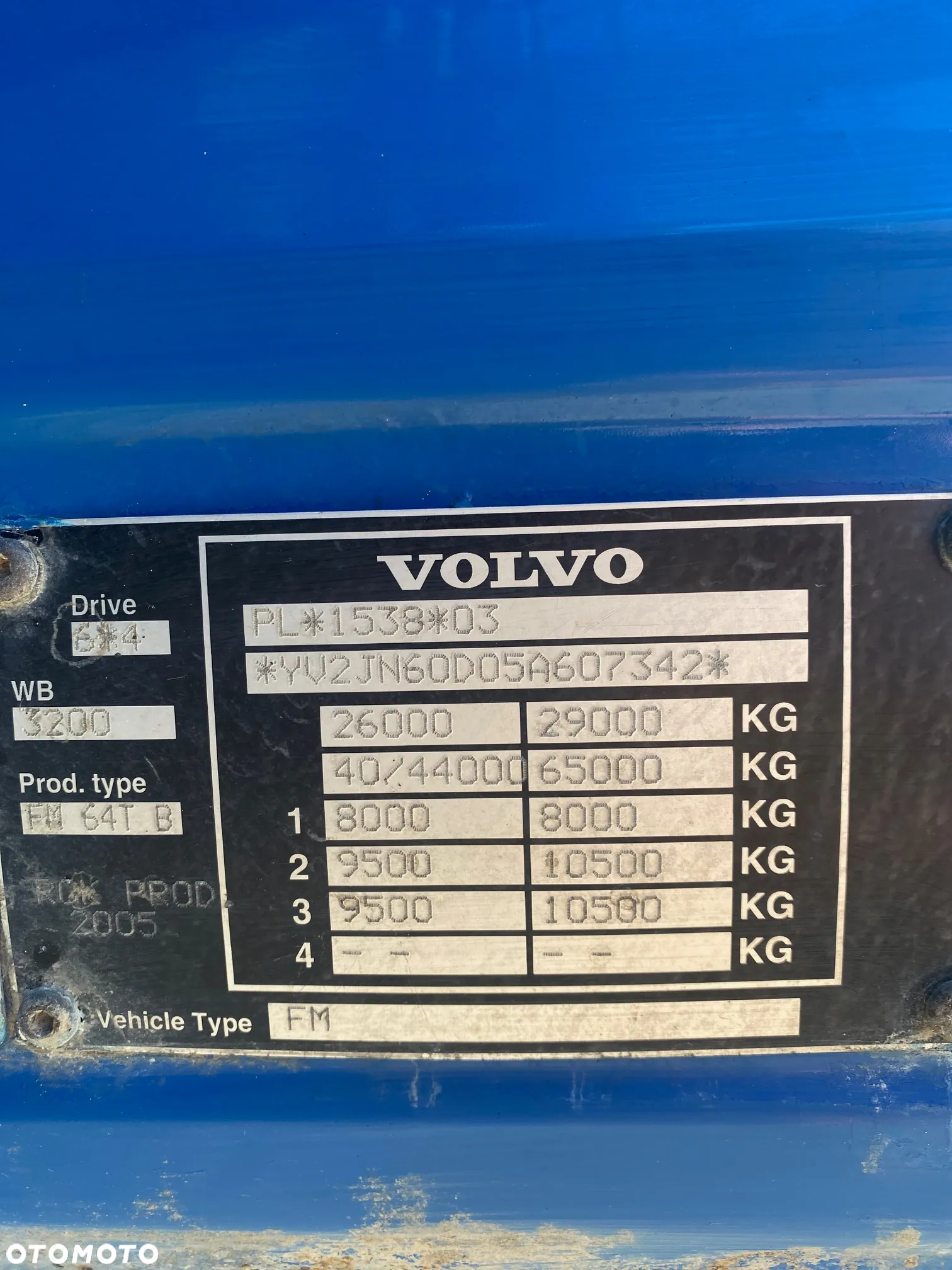 Volvo FM 12 420 KM 6X4 HYD. 89 900 Netto - 6