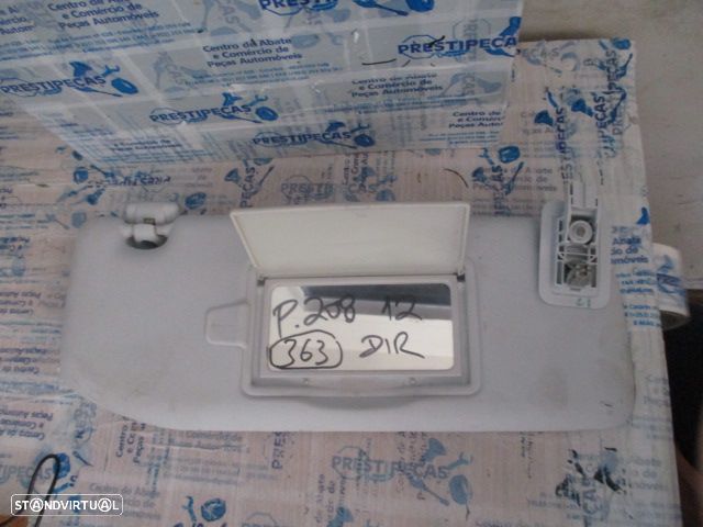 Pala Sol PSOL363 PEUGEOT 208 2012 DRT PEUGEOT 208 2014 1.4HDI 70CV 5P BRANCO DRT - 1