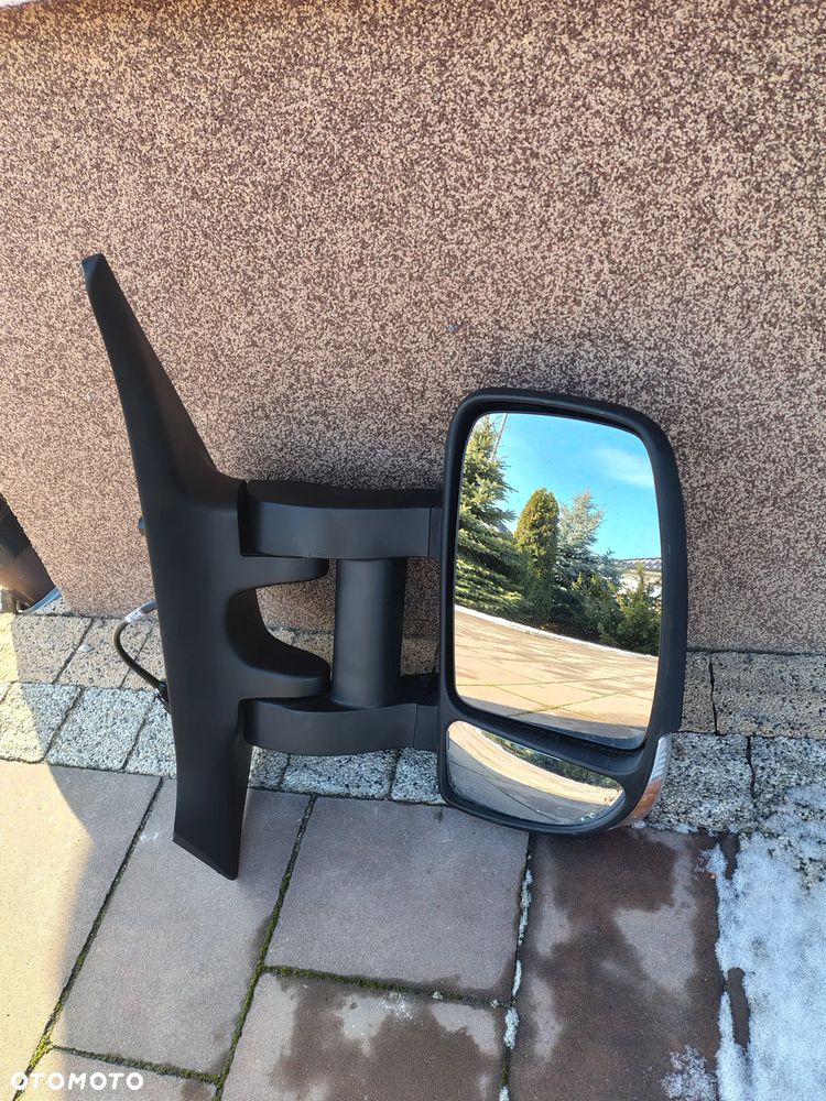 Lusterko Renault Master Opel Movano Długie 7pin prawe . Krótkie ramię lewe. - 1