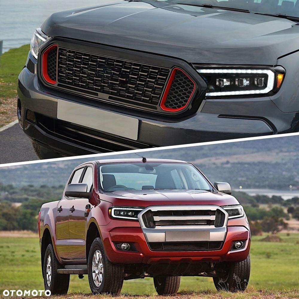 reflektor lampa kpl vland full led neon tuning ford ranger v 5 mk5 lift 16- - 10