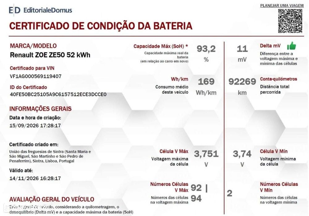 Renault Zoe (c/ Bateria) E-Tech EV50 Equilibre - 4