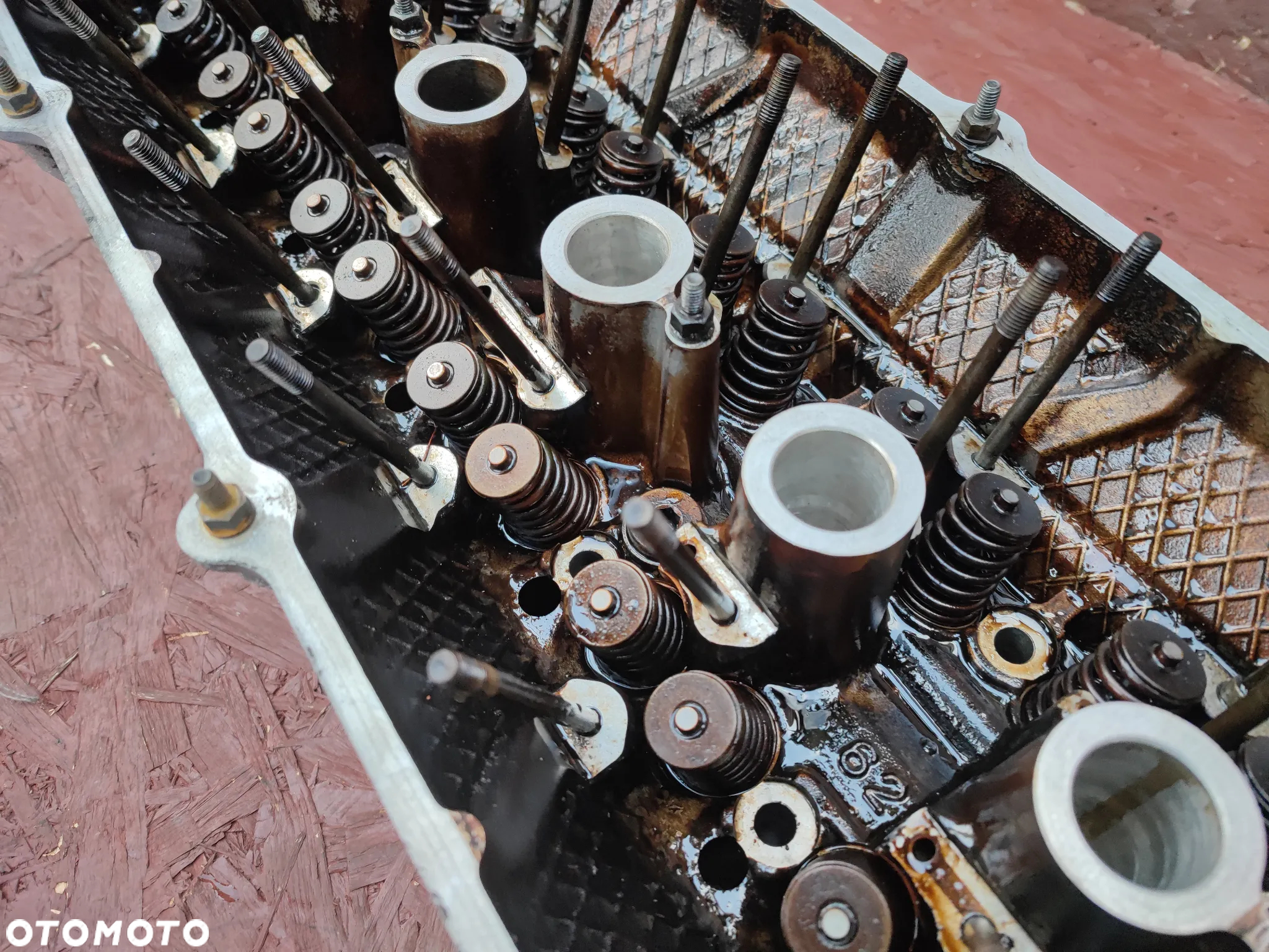 BMW E36 / E39 / E38 / E34 / Z3 ORYGINALNA GŁOWICA DO SILNIKÓW GAMY M52B25 / M52B28 / M50B25 / O NR. 11 12 1 703 637 / 11 12 4 495 268 OEM W DOBRYM STANIE - 5