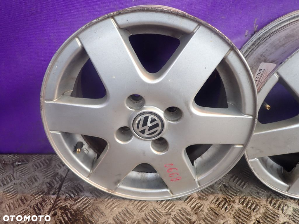 VW POLO III 6N LUPO FELGI ALUMINIOWE 14 6X0601025 6J R14 ET43 4x100 - 2