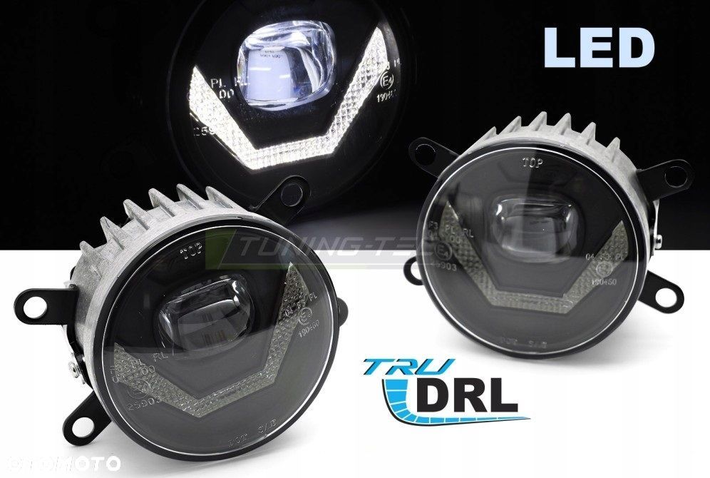 Halogen Led  Drl dzienne Opel Peugeot Renault Subaru Suzuki Toyota Ford - 4