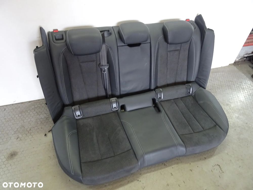 Fotele kanapa boczki SLINE Pamiec Grzane skora alkantara Audi A4 B9 8W czesci - 6
