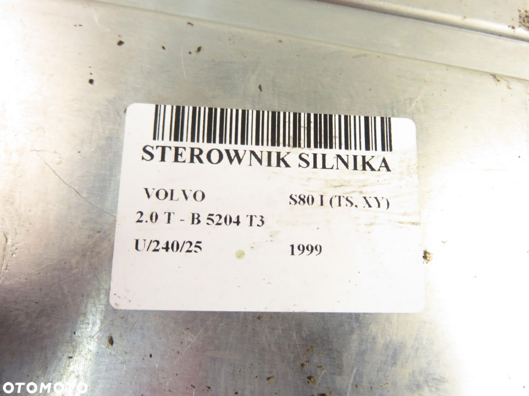 STEROWNIK VOLVO S80 I (TS, XY) 2.0 T - B 5204 T3 0261204559 - 8