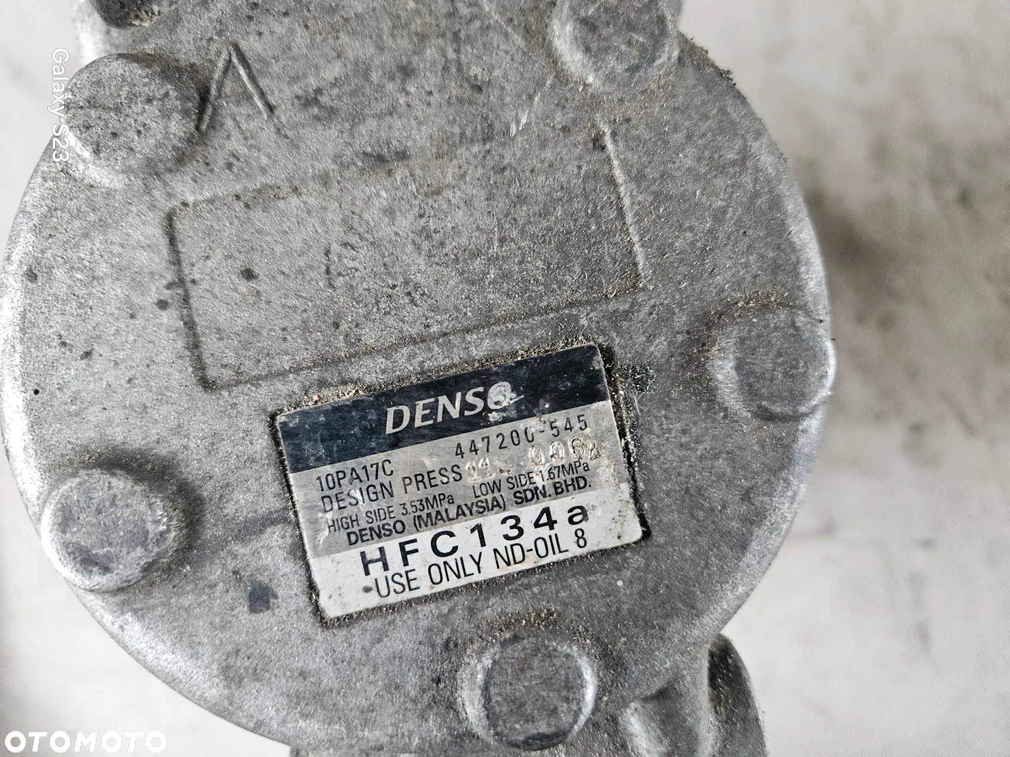 Sprężarka kompresor klimatyzacji Toyota Land Cruiser Prado 2,7 16V 447200-5450 - 6