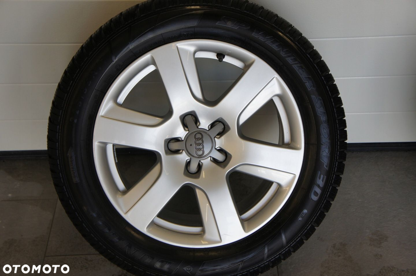 NR 277 Koła Zima Alufelgi AUDI A6 225/55/17 Dunlop ok. 6,4mm - 2