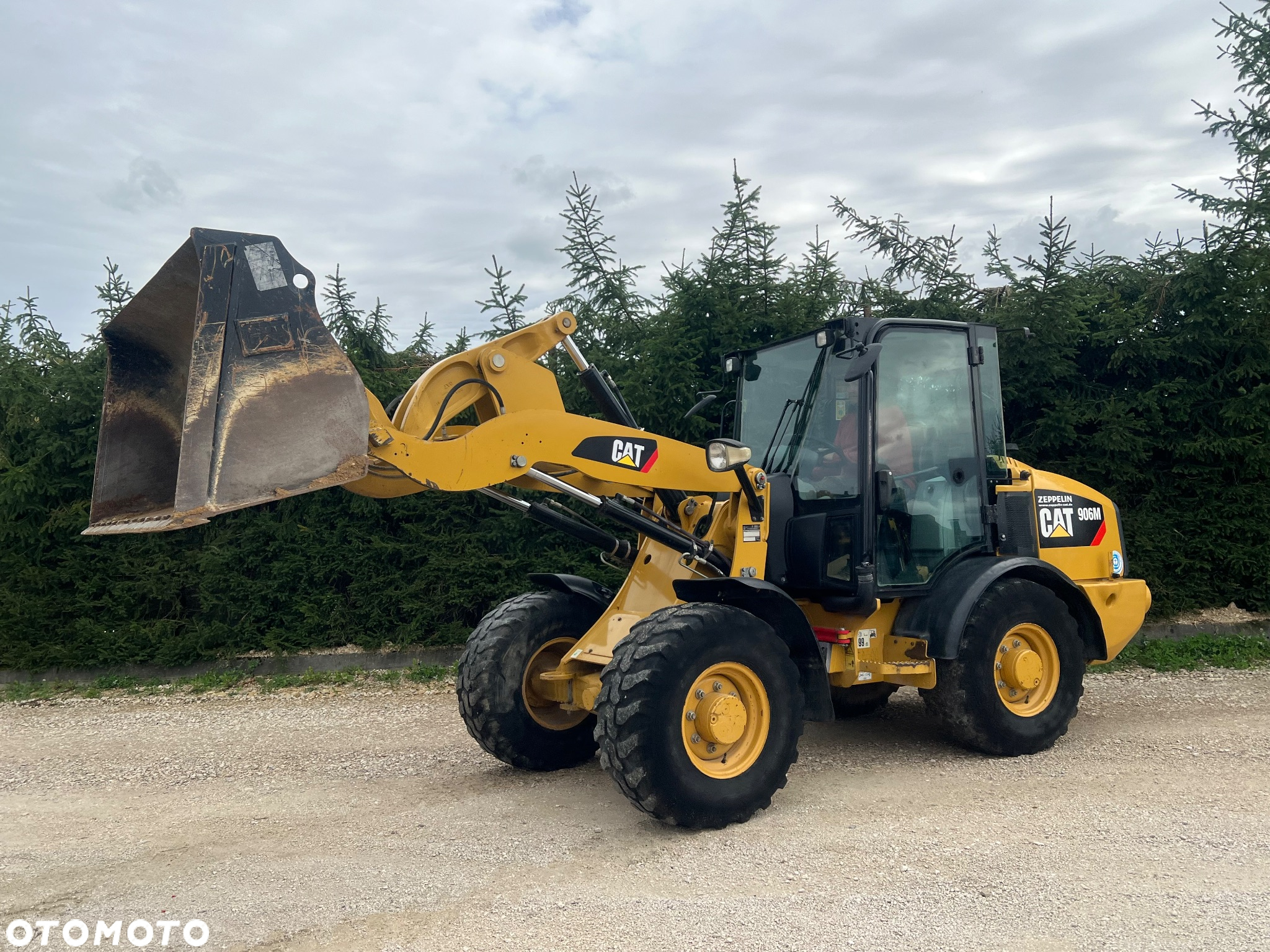 Caterpillar Cat 906M 2015r ładowarka Catepillar Plug do odśnieżania widły łyżka szufla  ładowarka łamana ładowacz - 16