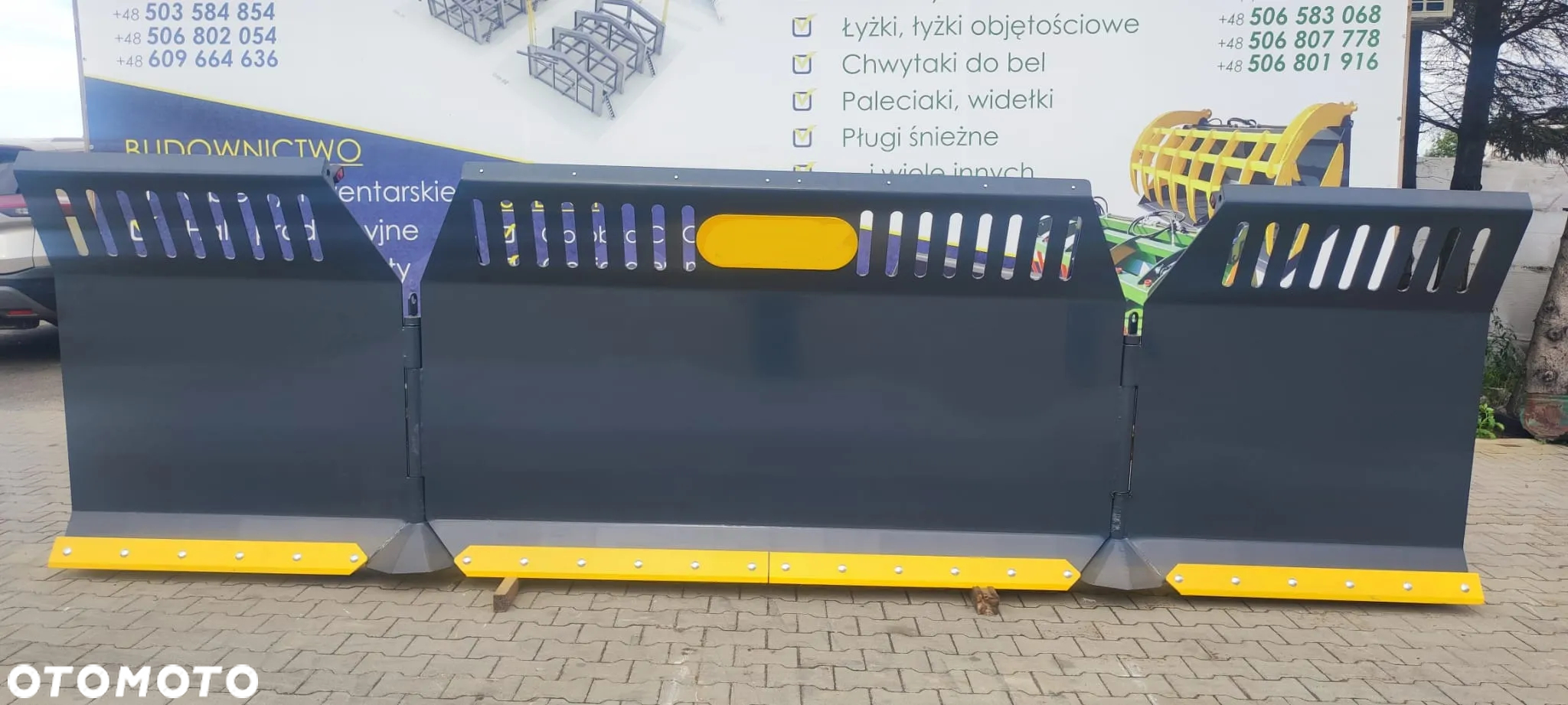 RATY! Spych do kukurydzy hydrauliczny 5 m, Manitou, JCB, Kramer, tuz - 7
