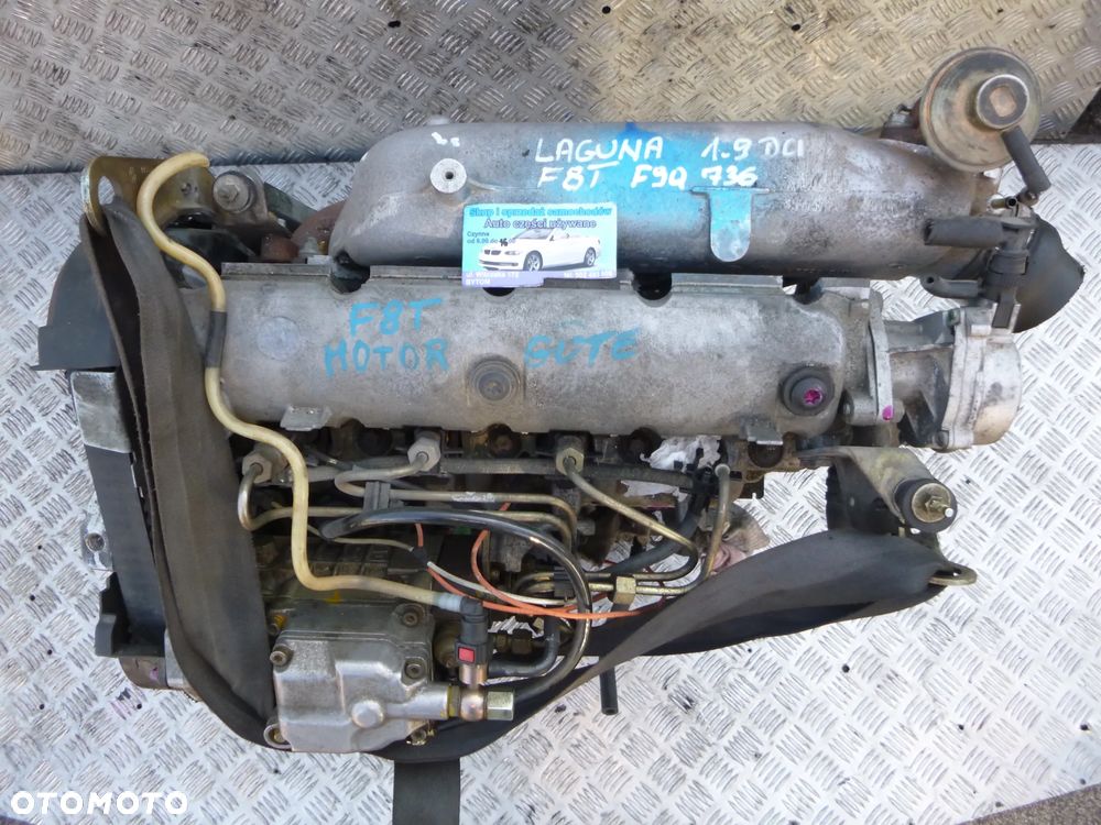 SILNIK RENAULT LAGUNA  II  1,9 DCI  F8T  F9Q736  2001 ROK - 1