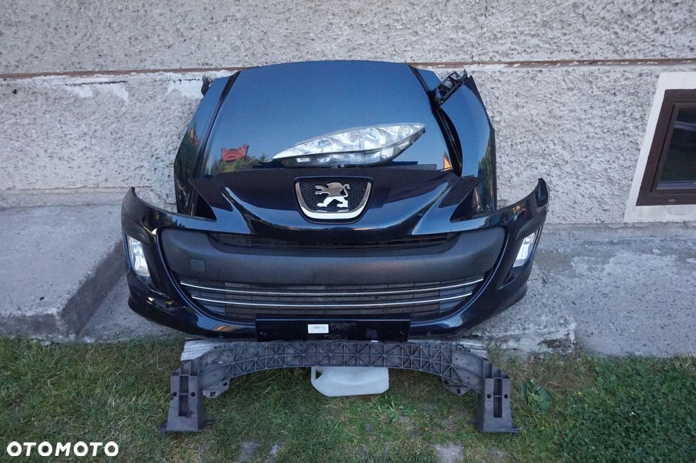 ZDERZAK MASKA BŁOTNIK KOMPLETNY PRZÓD PEUGEOT 308