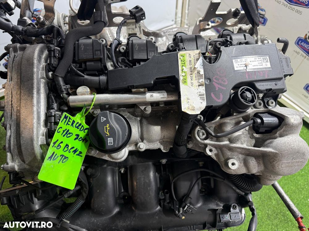 MOTOR COMPLET MERCEDES BENZ 1.6 BENZINA BlueEFFICIENCY 156 CP / 115 kW 274.910 / M274 2014-2021 (PUȚIN AVARIAT) - 8