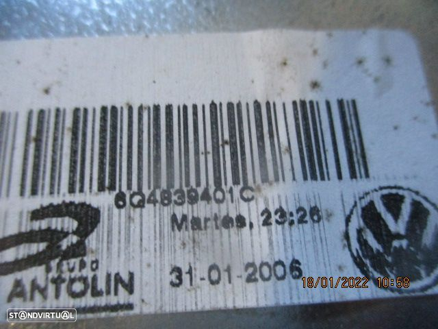 Elevador Manual 6Q4839401C VW POLO 2006 5P TE - 3